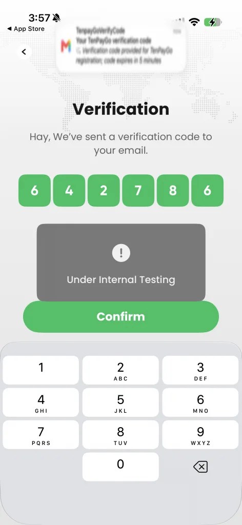 TenPayGo 注册页面