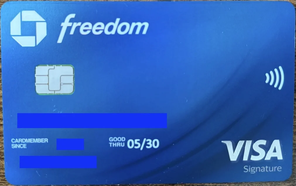 Chase Freedom Credit Card
