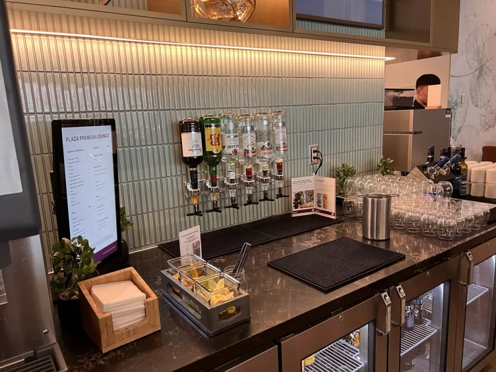 Regular Plaza Premium lounge at Vancouver International Airport