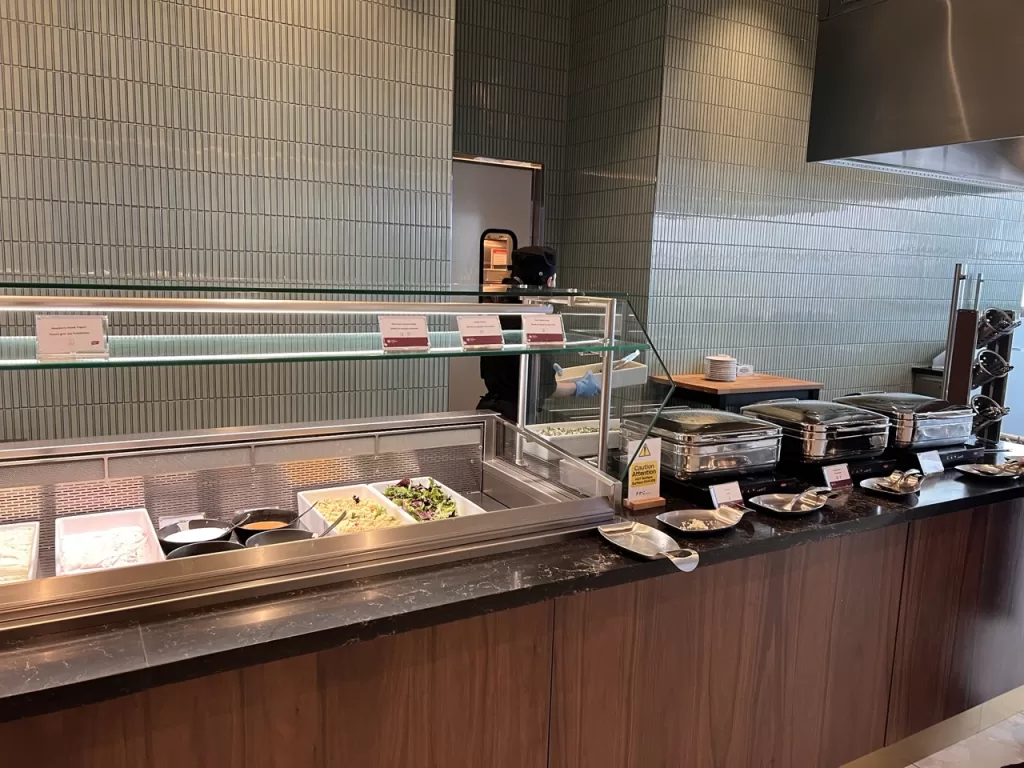 Regular Plaza Premium lounge at Vancouver International Airport