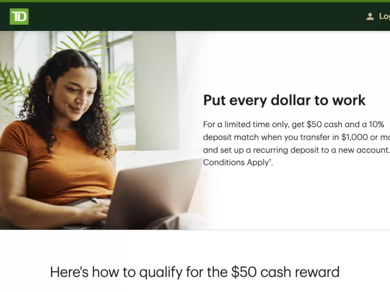 TD Direct Investing / TD Easy Trade 2025 夏季促销